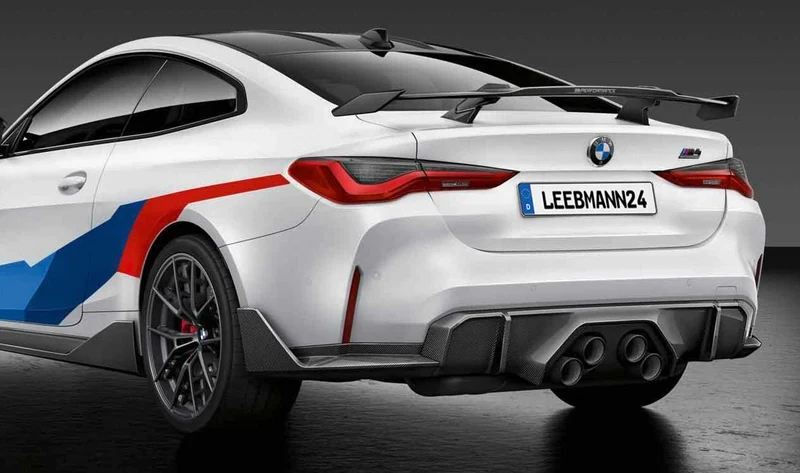 Aleta trasera derecha M Performance OEM 51195A1B176 para BMW G82 M4 Coupé, G83 M4 Convertible... y más. Original BMW.
