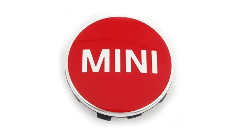 Tapacubos rojo OEM 36132354148 para MINI F56, F55, Clubman F54, Cabrio F57, Countryman F60. Original MINI.