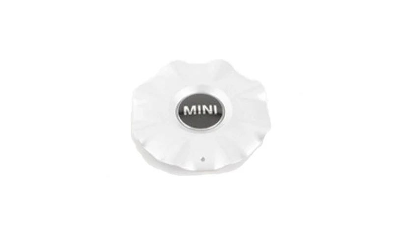 Tapacubos blanco OEM 36106864377 para MINI F55, F56, Cabrio F57. Original MINI.