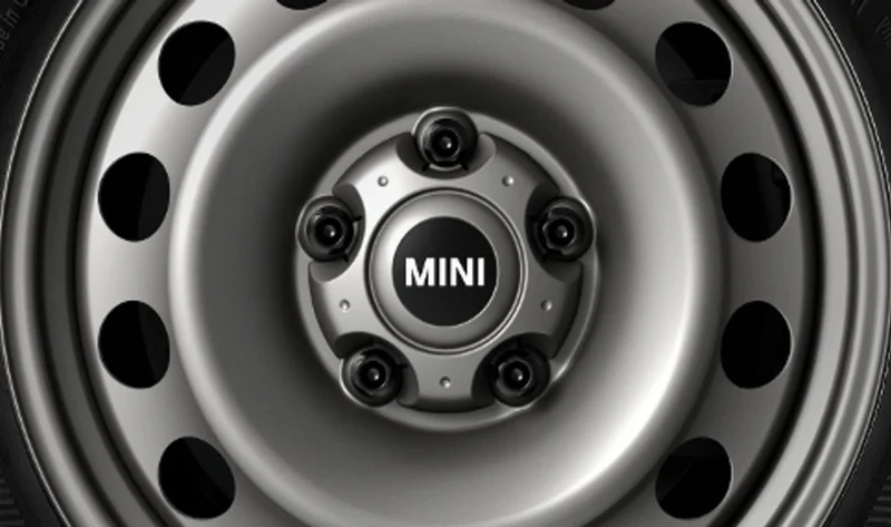 Tapa de cubo de rueda OEM 36109804232 para MINI Cooper F55, F56, F57... y más. Original MINI.