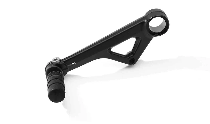 Palanca de cambios ajustable negra OEM 77252455704 para motos BMW R1200GS, R1250GS, R1200GS Adv., R1250GS Adv. Original BMW Motorrad.
