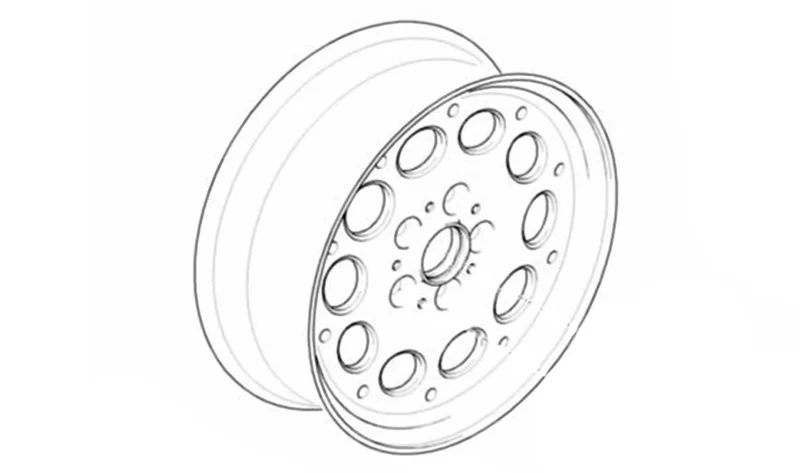 Llanta de aluminio Z-Line Styling 36 OEM 36111092408 para BMW E36, E46, Z3. Original BMW.