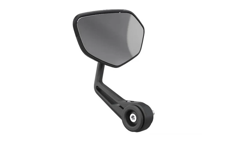 Espejo extremo manillar izquierdo OEM 51165A69911 para motos BMW S 1000 R, M 1000 R, F 900 R, F 900 XR... y más. Original BMW Motorrad.
