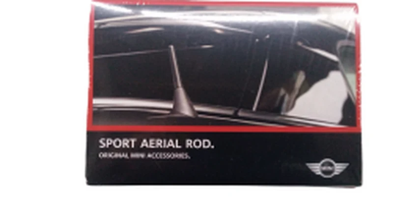 Antena de techo Sport OEM 65202296772 para MINI R50, R53, R56, F56, F55, Clubman R55, Cabrio R52, Countryman R60... y más. Original MINI.