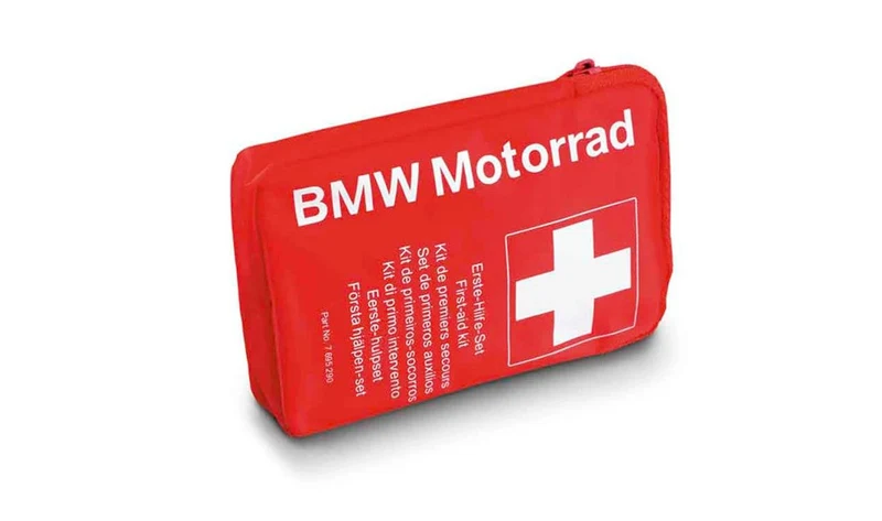 Botiquín pequeño OEM 72602449656 para todas las motos BMW. Original BMW Motorrad.
