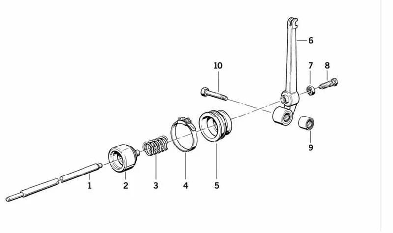 Muelle de embrague OEM 23131241849 para motos BMW K75, K1, K100, R1100GS, R100RT... y más. Original BMW Motorrad.
