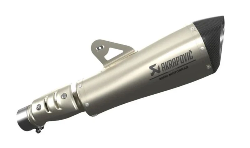 Silenciador deportivo OEM 77115A76274 para motos BMW R nineT, R nineT A2, R 12 G/S, R 12. Original BMW Motorrad.
