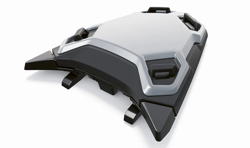 Placa portaequipajes asiento individual OEM 77141541531 para BMW Motorrad R1200GS, R1300GS. Original BMW Motorrad.