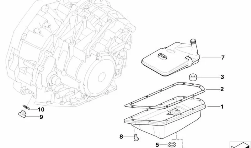 Tornillo hexagonal M6x16 OEM 24277520118 para MINI R50, R52... y más. Original MINI.