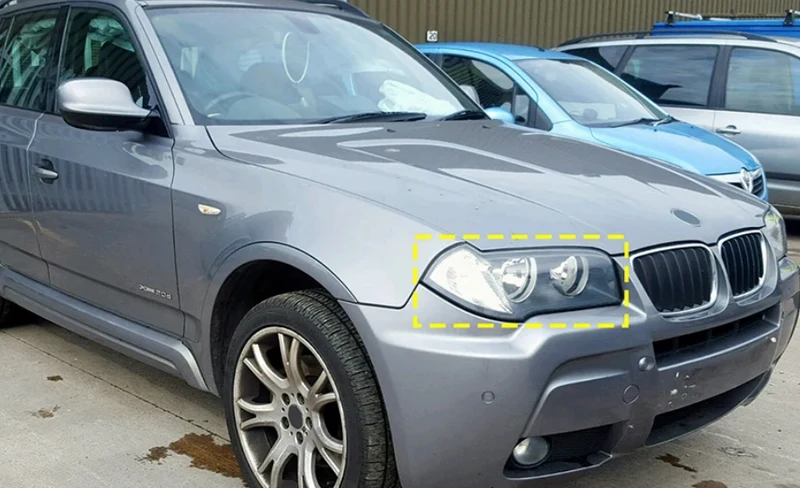 Tulipas para faros (cubierta de lente) transparentes para BMW X3 E83 2004-2010