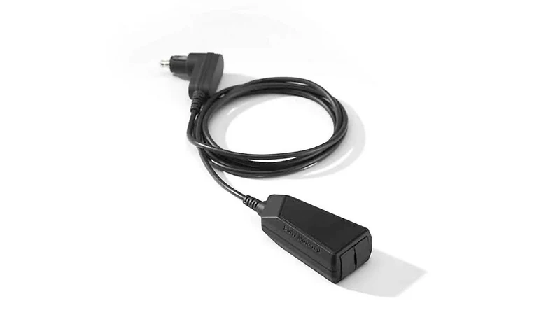 Cargador USB doble OEM 77525A41800 para motos BMW R1200GS, R1250GS, F850GS, S1000XR... y más. Original BMW Motorrad.