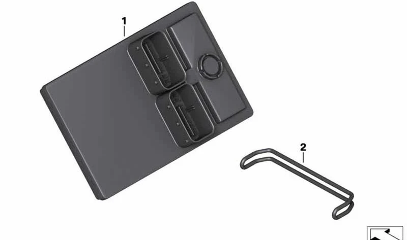 Sistema electrónico central del chasis OEM 61358394897 para motos BMW K1300 S, K1300 R, K1300 GT, R1200 RT. Original BMW Motorrad.