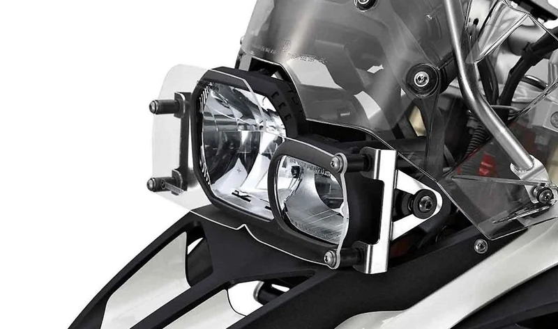 Parabrisas de protección todoterreno delantero OEM 77518533756 para motos BMW F700GS, F650GS, F800GS. Original BMW Motorrad.
