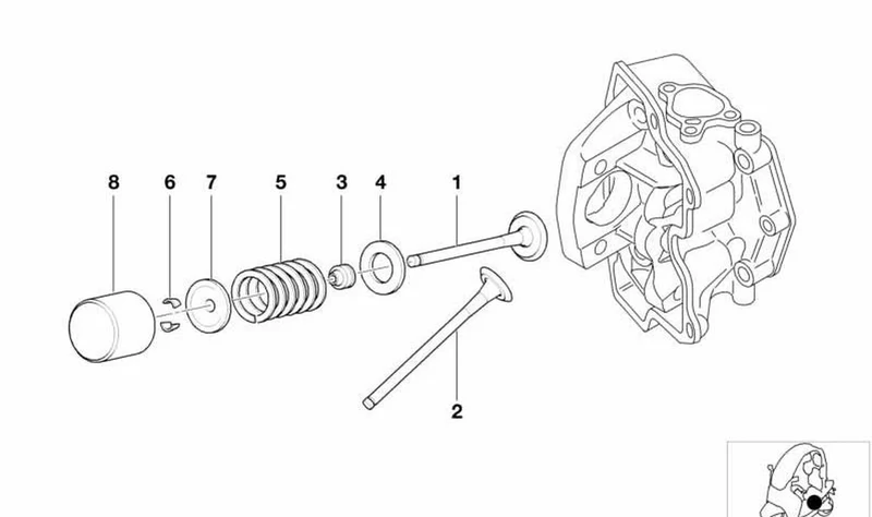 Biela de empuje OEM 11327666049 para motos BMW K1, K100 RS, K1200 RS, K1200 GT, C1... y más. Original BMW Motorrad.