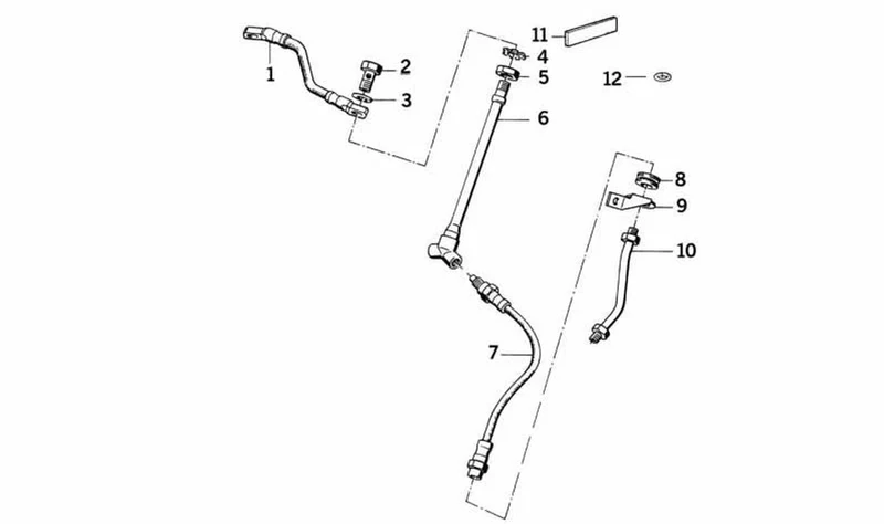 Tuerca hexagonal M16x1,5 OEM 34321451766 para BMW Motorrad K75, K100, K100 LT, K100 RS, K100 RT. Original BMW Motorrad.