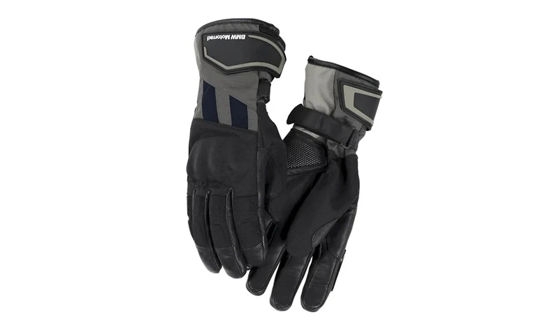 Guantes GS Dry señora negro azulado talla 6,5 OEM 76218395267 para motos BMW. Original BMW Motorrad.