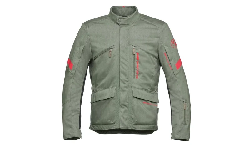 Chaqueta GS Puna Gore-Tex caqui talla 64 OEM 76115A80DD6 para BMW Motorrad. Original BMW Motorrad.