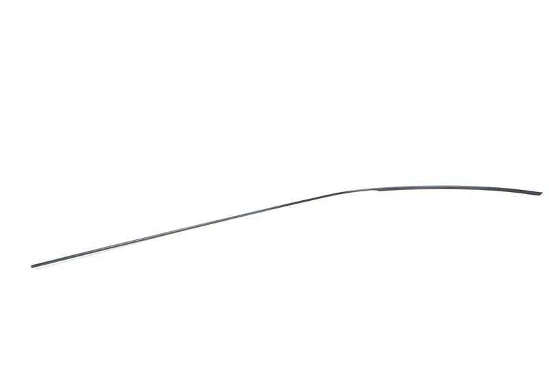 Listón de adorno vierteaguas techo derecho OEM 51131953066 para BMW Serie 3 E30 (1983-1988). Original BMW.