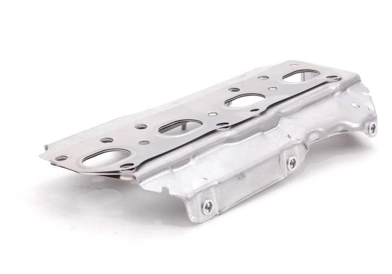 Junta con chapa de calorífugo OEM 11627626106 para MINI R56, R56 LCI, Clubman R55, Cabrio R57, Coupé R58, Roadster R59, Countryman R60, Paceman R61... y más. Original MINI.