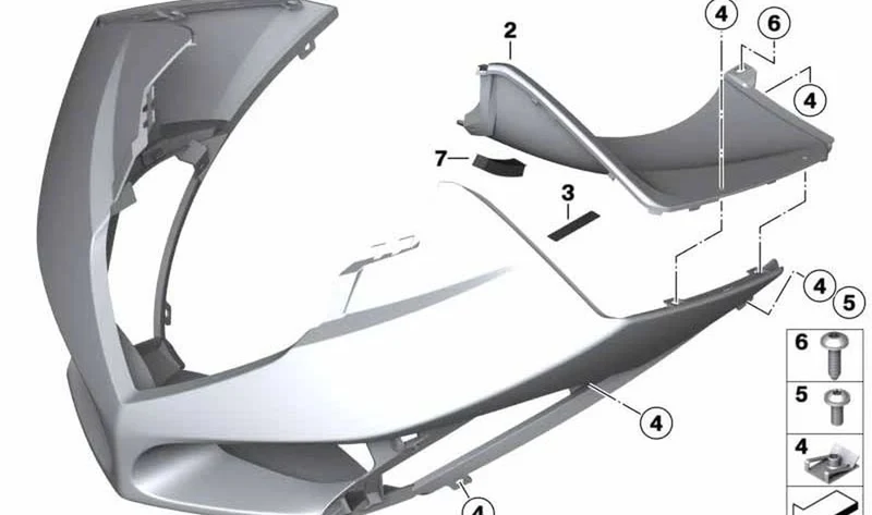 Junta 290MM OEM 16112324872 para BMW Motorrad R 1200 ST, R 1100 GS, R 1150 GS... y más. Original BMW Motorrad.