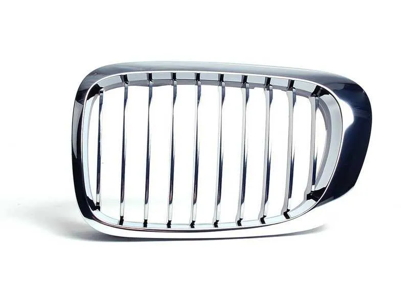 Rejilla de adorno izquierda cromada OEM 51138208685 para BMW Serie 3 E46 (03/1998 - 08/2006). Original BMW.