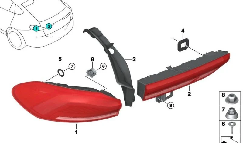 Moldura canaleta vierteaguas derecha OEM 63217442300 para BMW X6 G06, X6 G06 LCI, X6 M F96, X6 M F96 LCI. Original BMW.