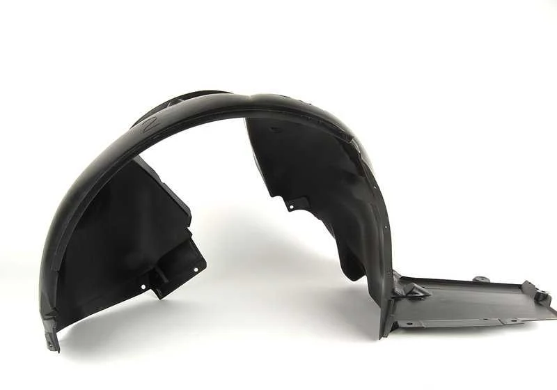 Recubrimiento cubrerueda delantero izquierdo OEM 51718268345 para BMW serie 3 E46 (316Ci, 318Ci, 316ti, 318ti). Original BMW.