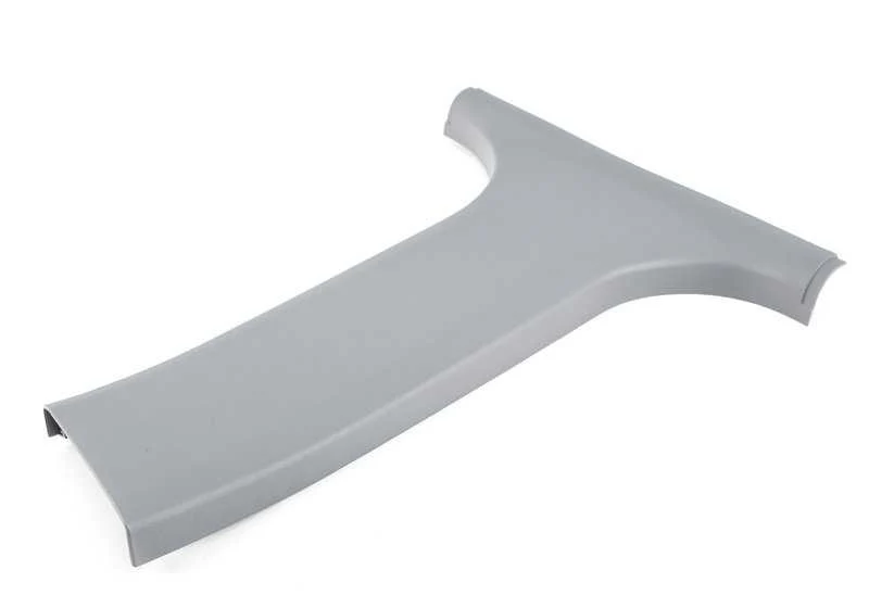Adorno columna B inferior izquierda OEM 51438226579 para BMW Serie 3 E46 (316i, 318i, 320i... y más). Original BMW.