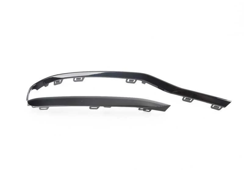 Moldura difusor de aire izquierdo OEM 51117396853 para BMW Serie 3 F30, F31 LCI (2014-2019). Original BMW.