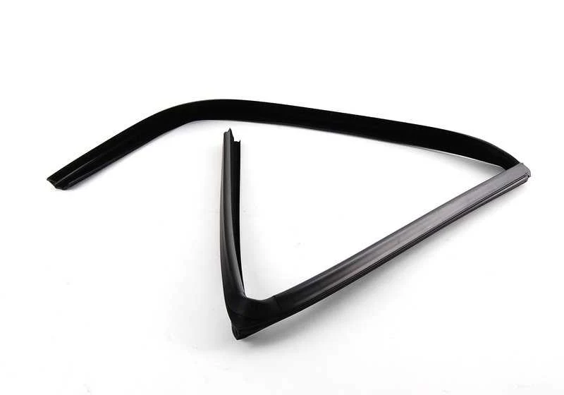 Guía cristal trasera izquierda OEM 51348213983 para BMW Serie 3 E36 (316i, 318i). Original BMW.