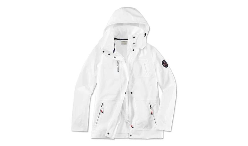 Chaqueta Yachtsport blanca talla XL para BMW, número OEM 80142461055. Válido para BMW. Original BMW.