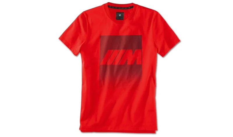 Camiseta roja talla XXL para BMW M, número OEM 80142466290. Válido para BMW. Original BMW.