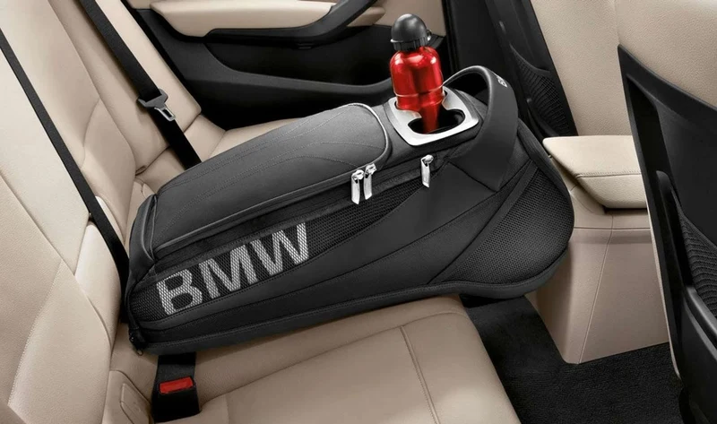 Bolsa portaobjetos trasera OEM 52212339136 para BMW F20, F30, F10, X1, X5, X6... y más. Original BMW.