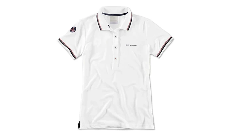 Polo Yachtsport blanco talla XL para BMW. Válido para BMW. Original BMW.