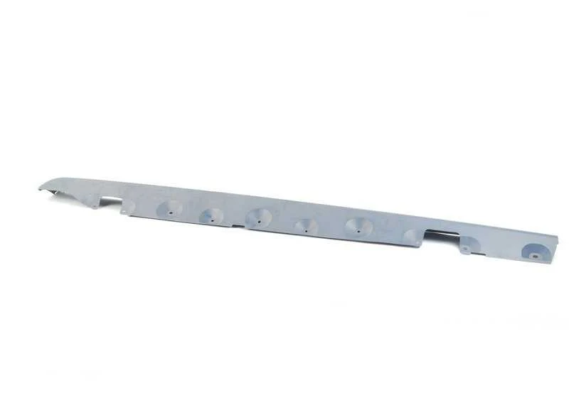 Moldura umbral derecha imprimada OEM 51717893120 para BMW Serie 3 E46 (316Ci, 318Ci, 320Ci, 323Ci, 325Ci, 328Ci, 330Ci). Original BMW.