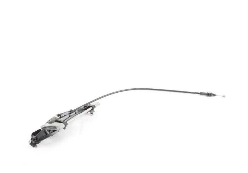 Portador de empuñadura exterior puerta delantera derecha OEM 51217048282 para BMW E46 316Ci, 316ti, 318ti... y más. Original BMW.