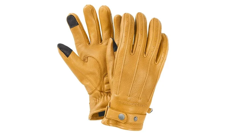 Guantes Gatow marrón OEM 76215A86797 talla XS para BMW Motorrad. Original BMW Motorrad.
