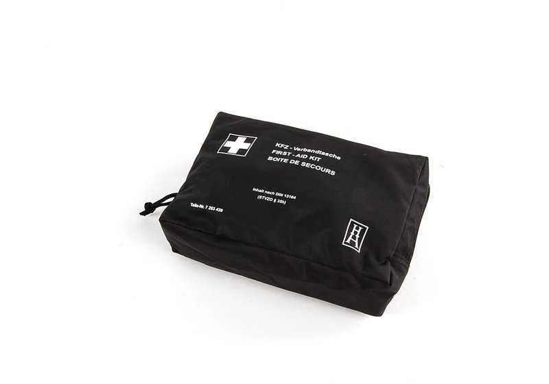 Botiquín de primeros auxilios OEM 71107263439 para BMW E81, F20, G20, E46, X1, X3, Z4 y MINI R50, F56, Countryman... y más. Original BMW y MINI.
