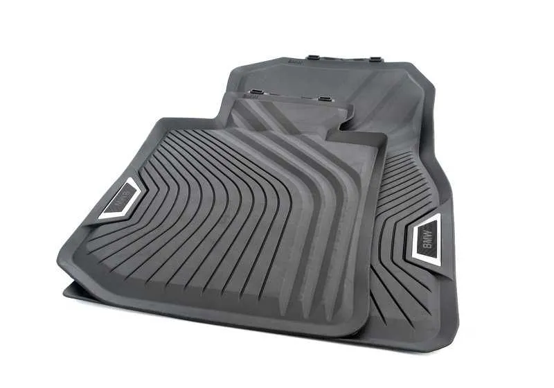 Alfombrillas todo clima delanteras OEM 51472461168 para BMW G20, G80, G28, G21, G81, G22, G82, G23, G83... y más. Original BMW.