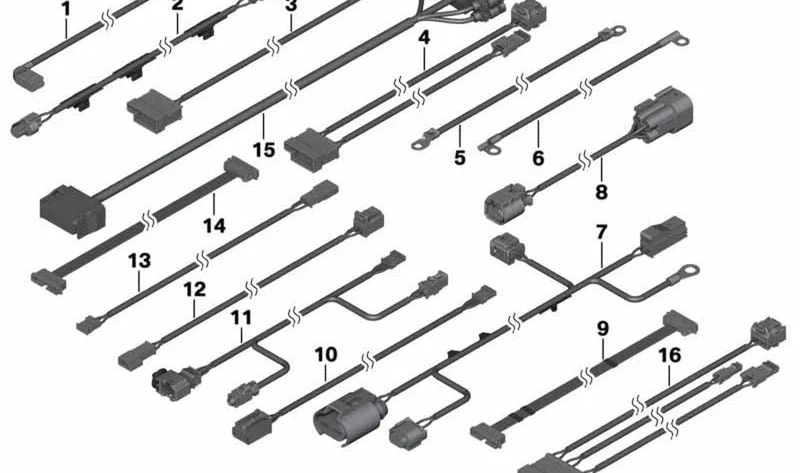 Banda de puesta para tapa delantera OEM 65319806342 para MINI Countryman R60, Paceman R61. Original MINI.