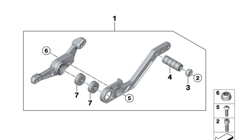 Caperuza terminal OEM 77257728889 para motos BMW HP4, M 1000 RR, S 1000 RR. Original BMW Motorrad.