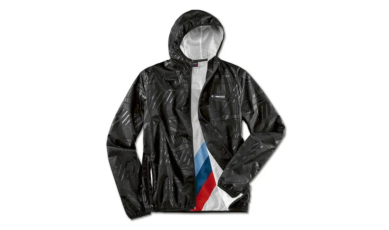 Chubasquero M Motorsport talla M, negro, unisex, colección 2019-2021. Válido para BMW. Original BMW.
