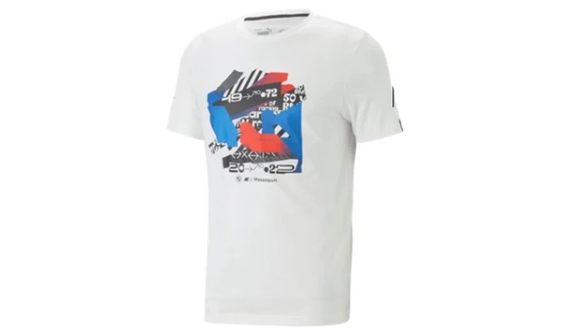Camiseta gráfica M Motorsport talla M para BMW. Original BMW.