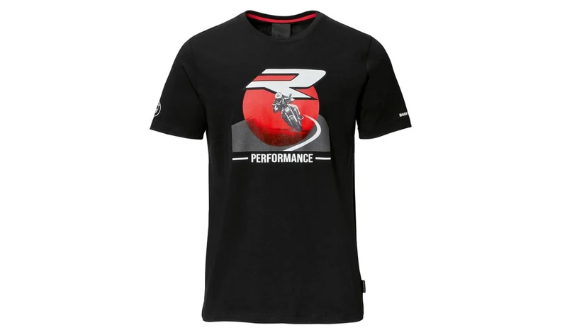Camiseta negra talla XXL OEM 76617109941 para BMW Motorrad. Original BMW Motorrad.