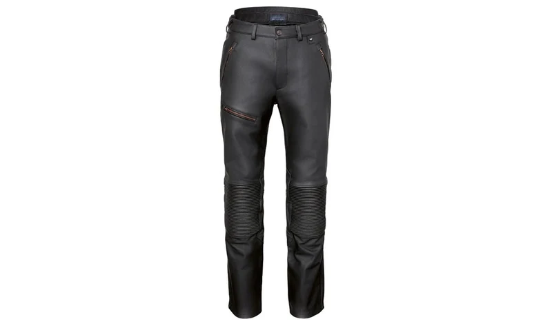 Pantalón Charlottenburg negro talla 66 OEM 76118504693 para BMW. Original BMW Motorrad.
