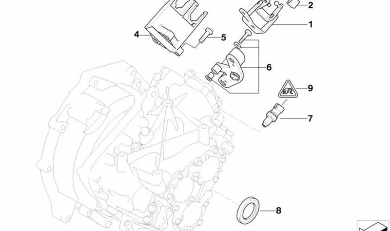 Junta OEM 12527511334 para MINI R50, R53, Cabrio R52. Original MINI.