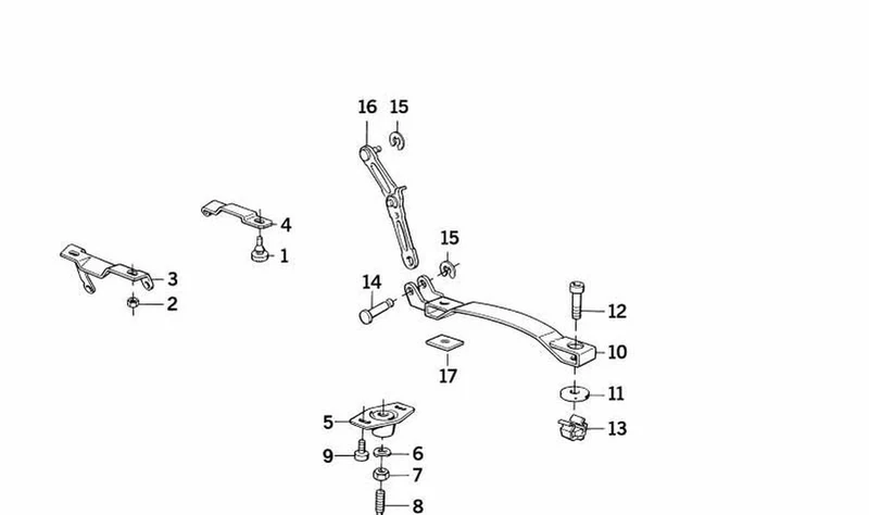 Cuna OEM 62111459242 para BMW Motorrad K75, K100... y más. Original BMW Motorrad.