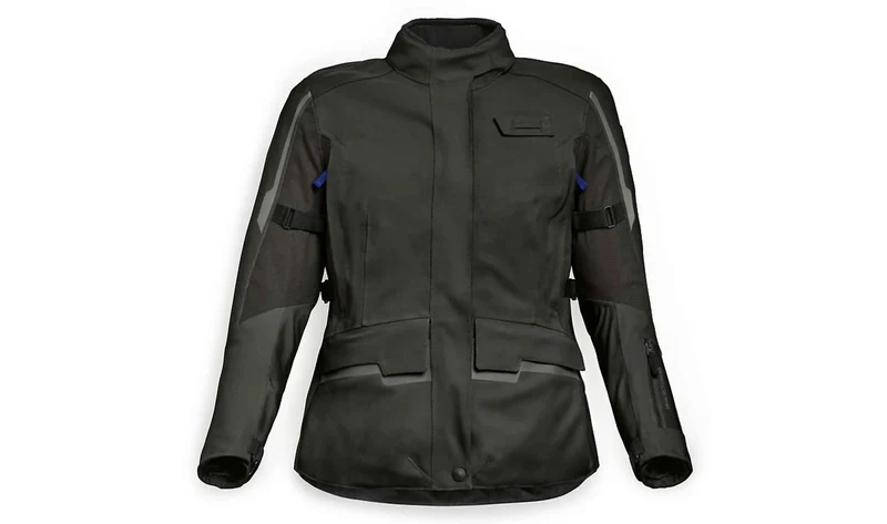 Chaqueta PaceGuard Adventure talla 44 gris oscuro OEM 76137922889 para motos BMW. Original BMW Motorrad.