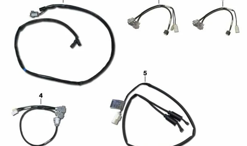 Cable de unión OEM 65617723052 para motos BMW R1200RT, F800GT y más. Original BMW Motorrad.