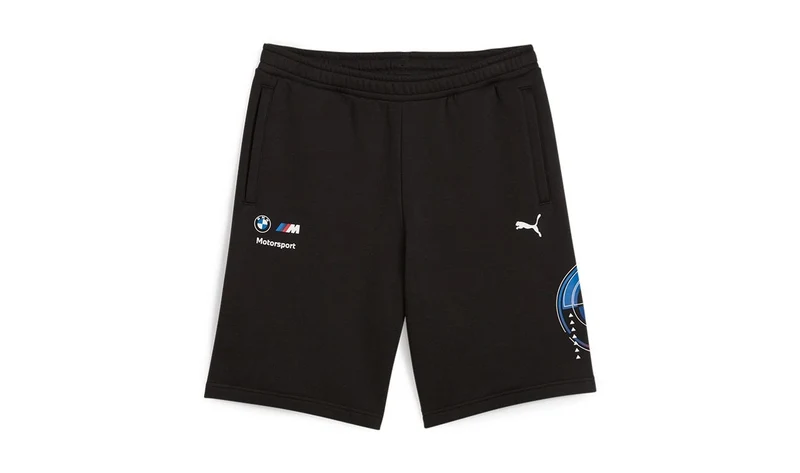 Pantalones cortos gráficos MMS talla M OEM 62416101M para BMW Motorsport. Original BMW.